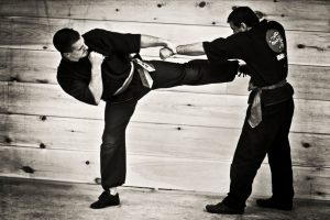 Kicking Demonstration - Patenaude Martial Arts